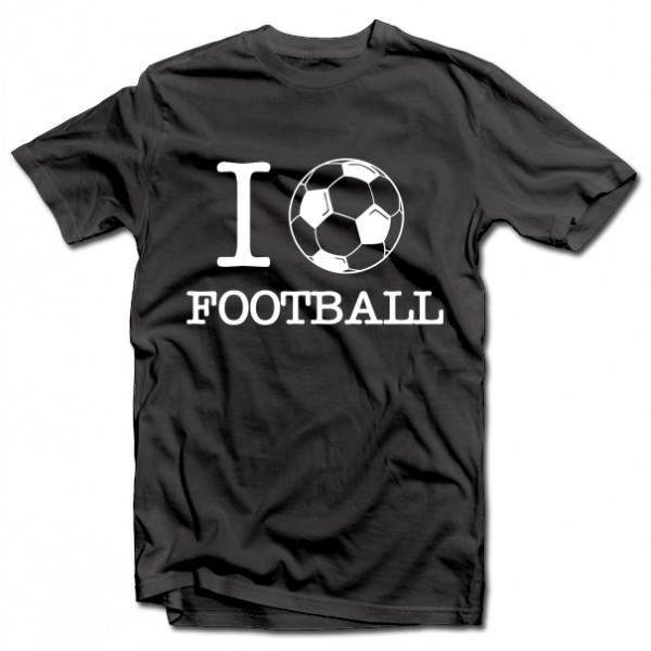 T-shirt "I love football" T-shirt "I love football"