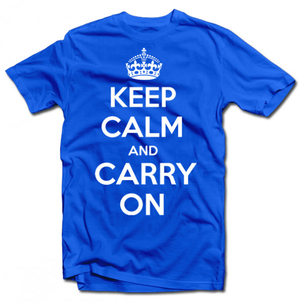 T-shirt "KEEP CALM AND CARRY ON" T-shirt "KEEP CALM AND CARRY ON"
