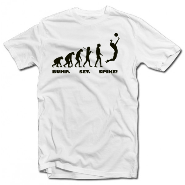 T-shirt "Volleyball evolution" T-shirt "Volleyball evolution"