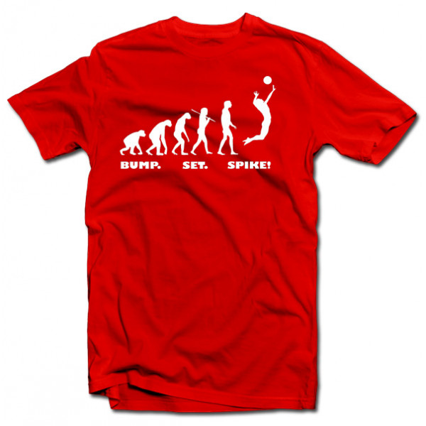 T-shirt "Volleyball evolution" T-shirt "Volleyball evolution"