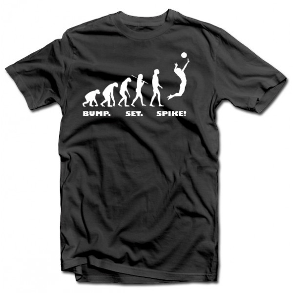 T-shirt "Volleyball evolution" T-shirt "Volleyball evolution"