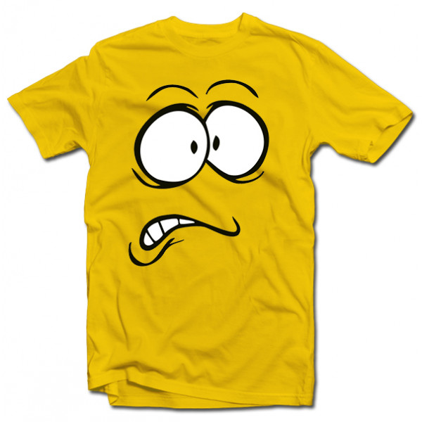 T-shirt "Scared face"