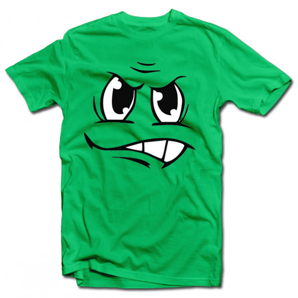 T-shirt "Angry face" T-shirt "Angry face"