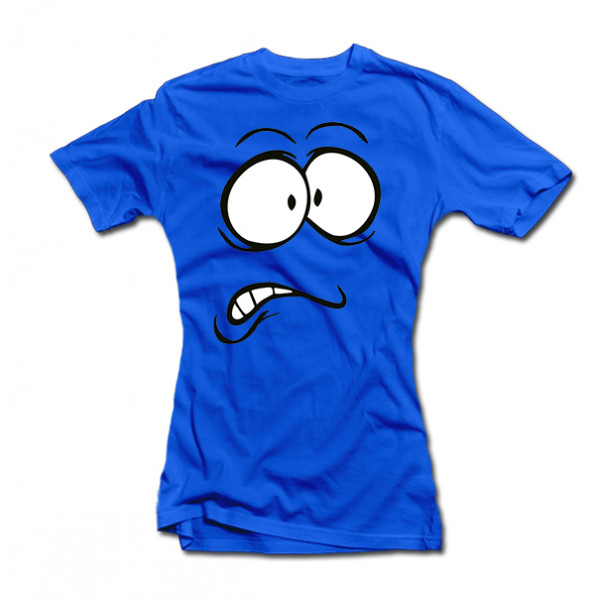 Women's T-shirt "Scared face" Women's T-shirt "Scared face"