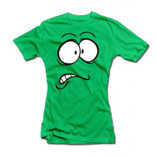 Women's T-shirt "Scared face"
