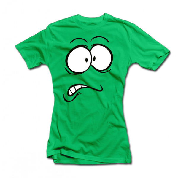 Women's T-shirt "Scared face" Women's T-shirt "Scared face"