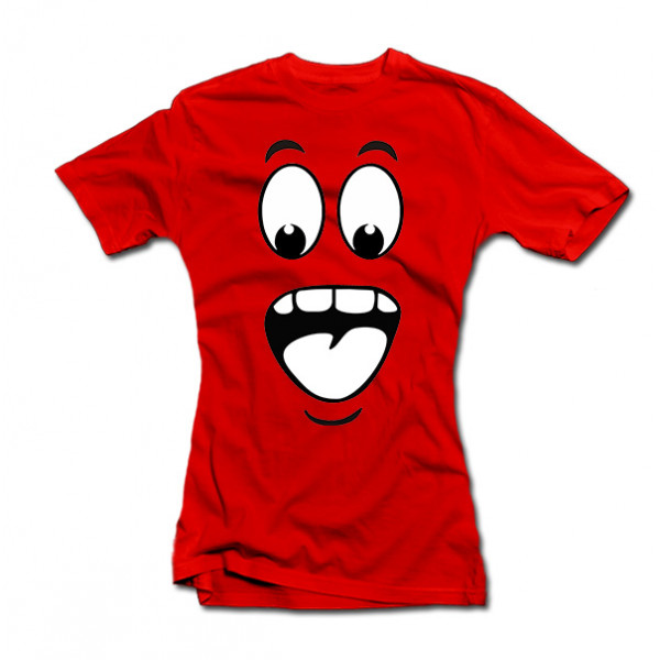 Women's T-shirt "Surprised face"