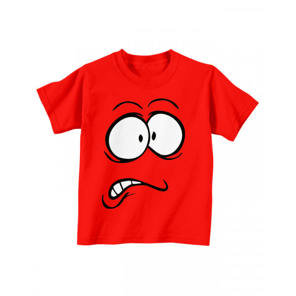 Kids' T-shirt "Scared face" Kids' T-shirt "Scared face"
