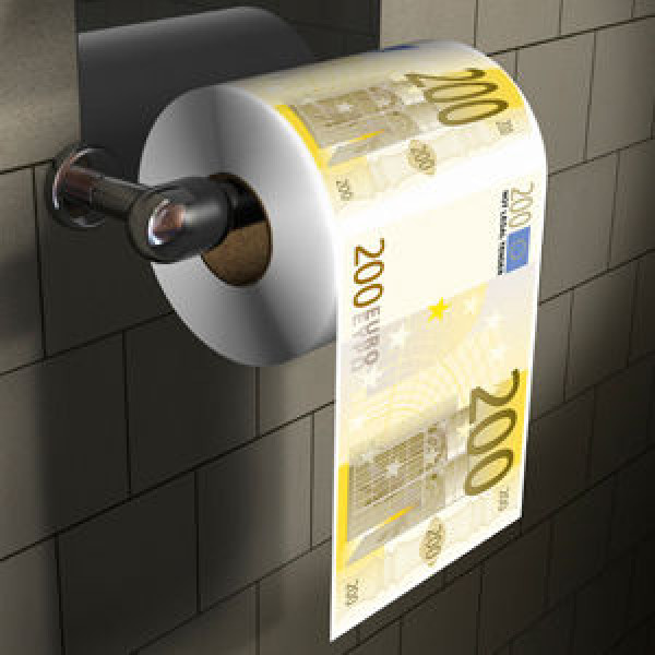Toilet Paper "Euro 200" Toilet Paper "Euro 200"