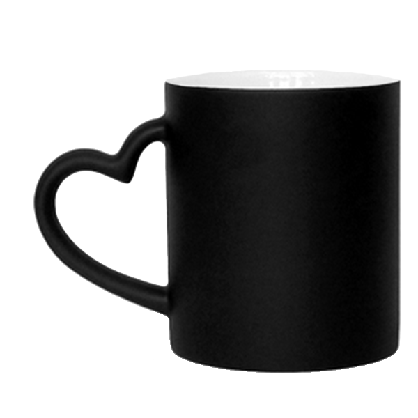 Magic mug "Heart" with your chosen photo