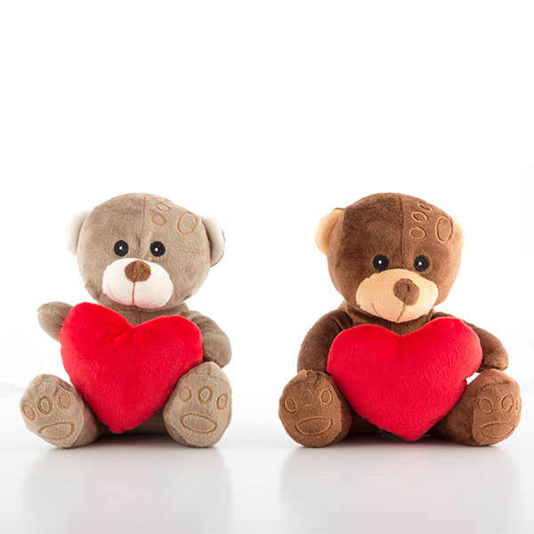 Plush teddy bear with heart Plush teddy bear with heart