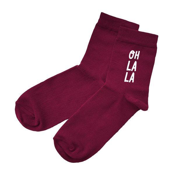 Women's socks „Oh La La“