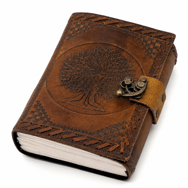 Leather Notebook "Tree of Life"