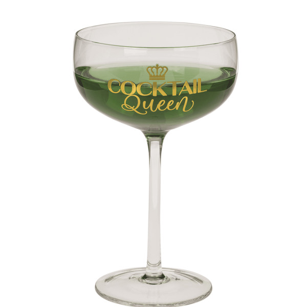 Cocktail Glass Set "Cocktail King & Queen"