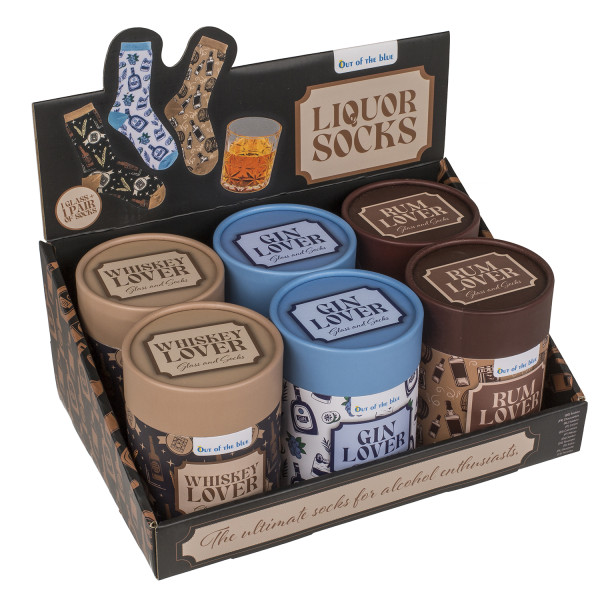 Gift set "Drinks" (glass + socks)