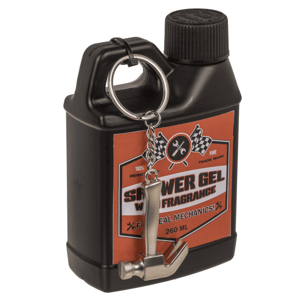 Universal Shower Gel for Men "Motor Oil" (260 ml) + Keychain Universal Shower Gel for Men "Motor Oil" (260 ml) + Keychain