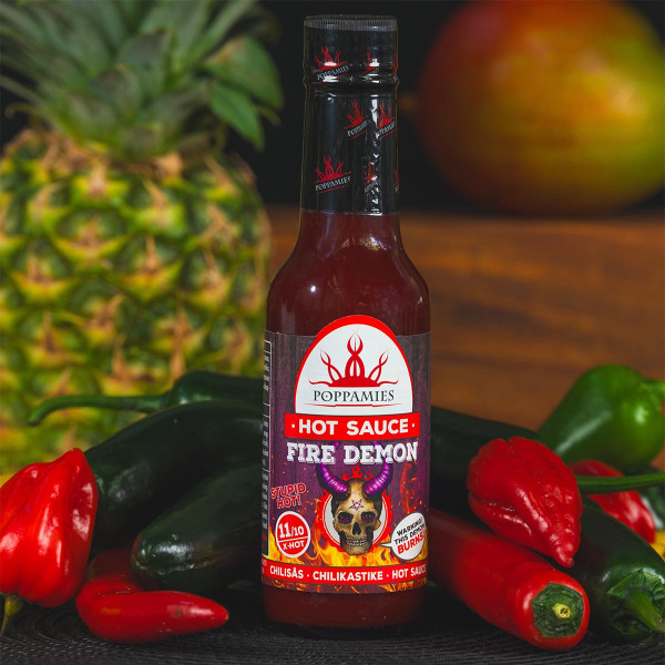 Hottest Poppamies sauce "Fire Demon", 150ml Hottest Poppamies sauce "Fire Demon", 150ml