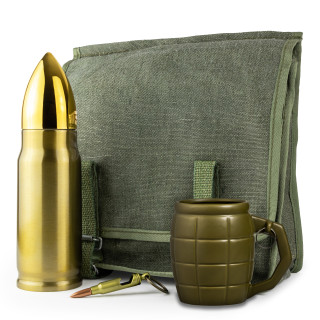 Military-Themed Gift Set "Bullet & Grenade" Military-Themed Gift Set "Bullet & Grenade"
