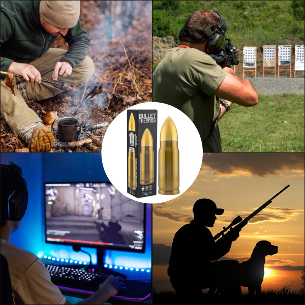 Military-Themed Gift Set "Bullet & Grenade"