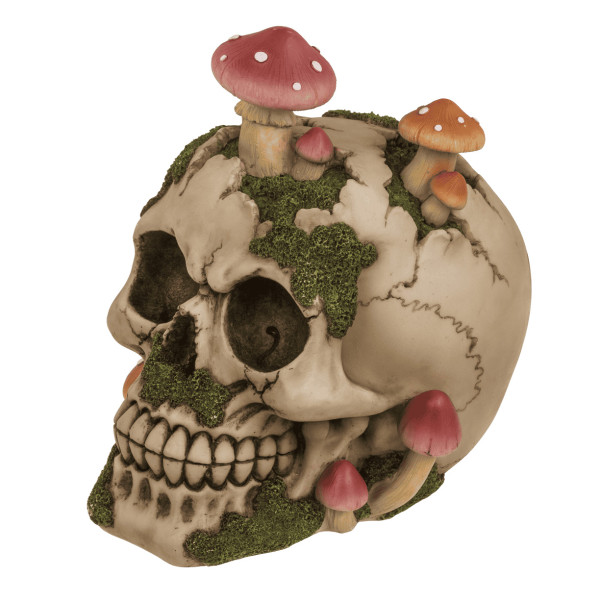 Skull-Shaped Money Box "Mushroom" Skull-Shaped Money Box "Mushroom"
