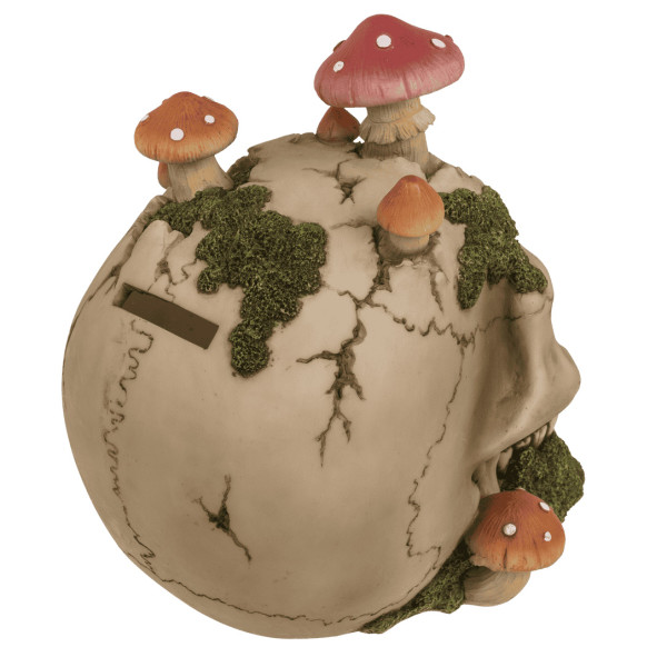 Skull-Shaped Money Box "Mushroom" Skull-Shaped Money Box "Mushroom"