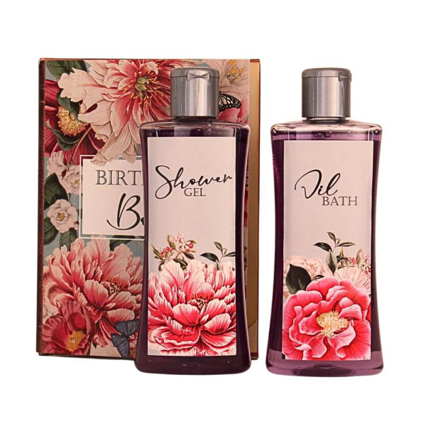 Cosmetic Set "Birthday Book" (2 x 250 ml)