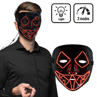 LED mask "Killer smile"