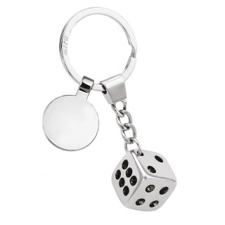 Keychain “Dice” (with optional engraving for an additional fee)