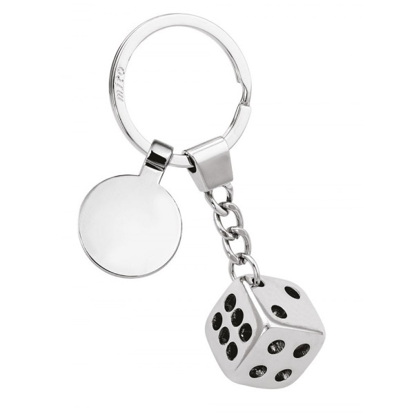Keychain “Dice” (with optional engraving for an additional fee) Keychain “Dice” (with optional engraving for an additional fee)
