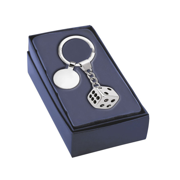 Keychain “Dice” (with optional engraving for an additional fee) Keychain “Dice” (with optional engraving for an additional fee)