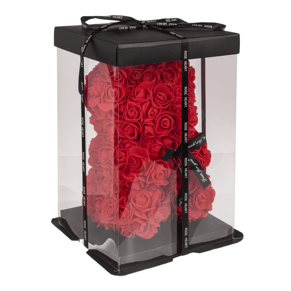 Rose Bear, Red (25 cm) Rose Bear, Red (25 cm)