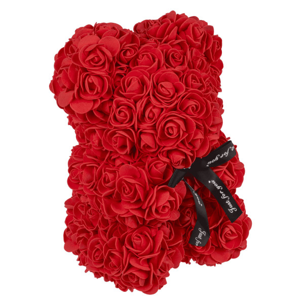 Rose Bear, Red (25 cm) Rose Bear, Red (25 cm)