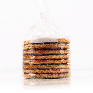 Dutch caramel-filled waffles, 250g Dutch caramel-filled waffles, 250g