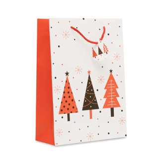Paper gift bag "Christmas tree" (36x11x26cm) Paper gift bag "Christmas tree" (36x11x26cm)