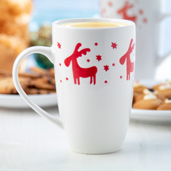Porcelain Mug ,,Little Reindeers'' Porcelain Mug ,,Little Reindeers''