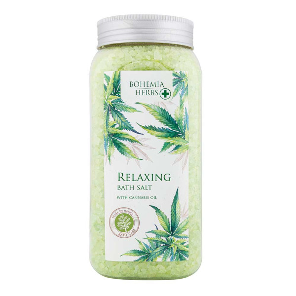 Soothing Bath Salt with Herbs and Hemp Seed Oil (900 g) Soothing Bath Salt with Herbs and Hemp Seed Oil (900 g)