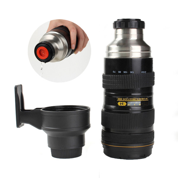 Thermos Flask – Camera Lens Design (500ml)