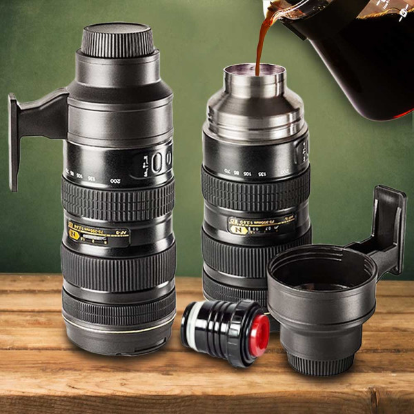 Thermos Flask – Camera Lens Design (500ml)