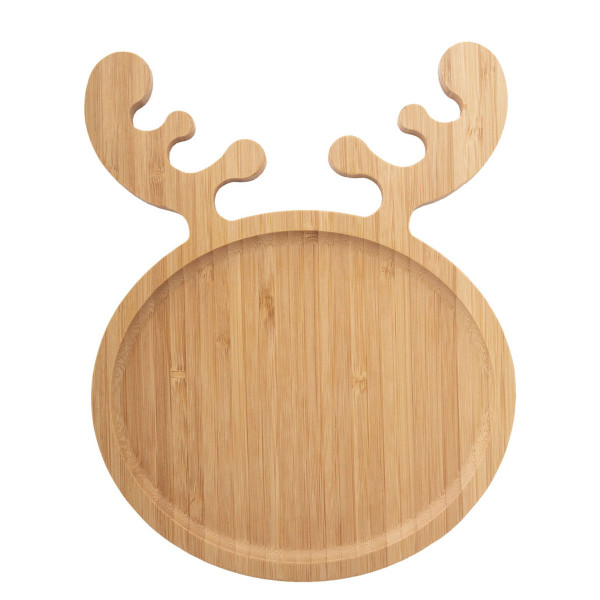 Wooden snack tray "Reindeer"