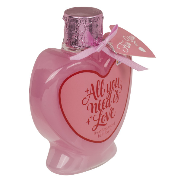 ''Love'' bath foam with rose fragrance, 200ml