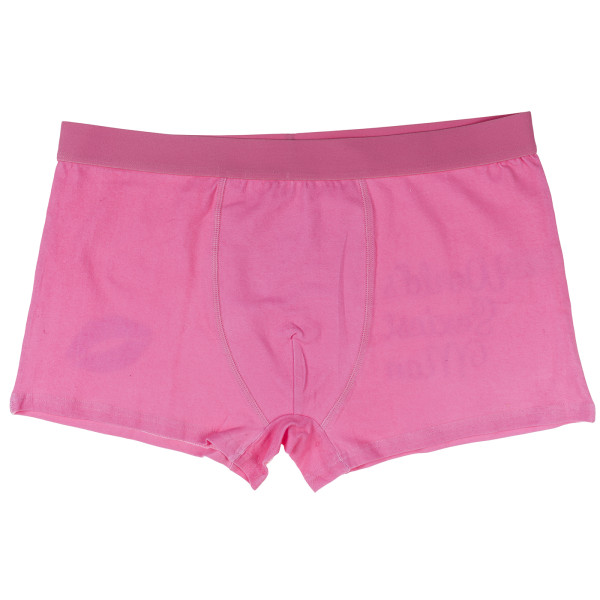 Pink men’s underwear ''World’s Sexiest Man''