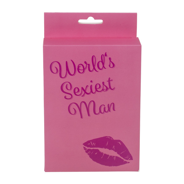 Pink men’s underwear ''World’s Sexiest Man''