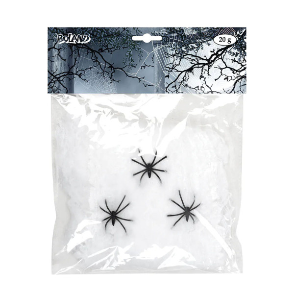 Halloween Cobweb and 3 Spiders Halloween Cobweb and 3 Spiders