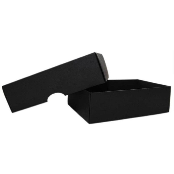 Two-Piece Gift Box, Black 100x70x30mm Two-Piece Gift Box, Black 100x70x30mm