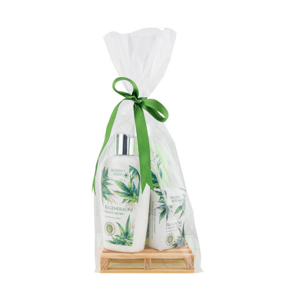 Cosmetic Gift Set "Hemp SPA" (Liquid Soap 300ml + Body Lotion 250ml + Soap 100g) Cosmetic Gift Set "Hemp SPA" (Liquid Soap 300ml + Body Lotion 250ml + Soap 100g)