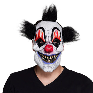 Latex Face Mask "Scary Clown"