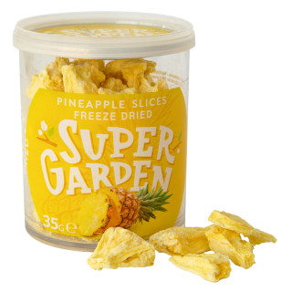 SUPER GARDEN Freeze-Dried Pineapples, 35g
