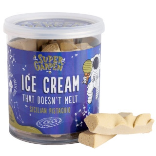 SUPER GARDEN Freeze-Dried Ice Cream with Sicilian Pistachios, 40g