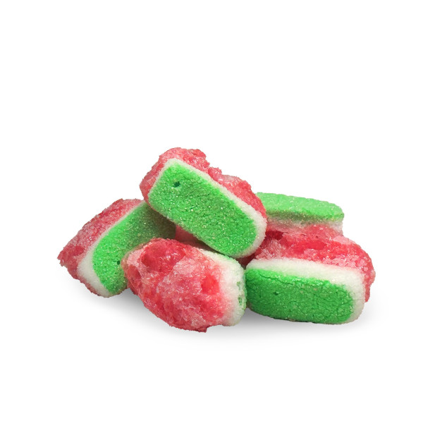 STAR CANDIES Freeze-Dried Gummies "Watermelons", 50g STAR CANDIES Freeze-Dried Gummies "Watermelons", 50g
