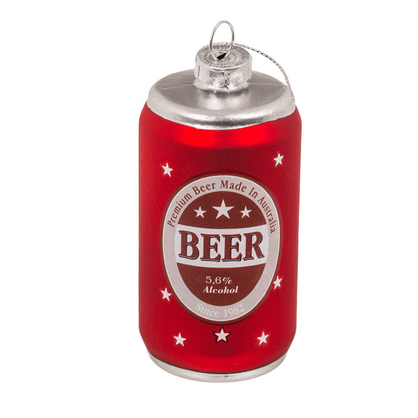 Glass Christmas Ornament "BEER" Glass Christmas Ornament "BEER"